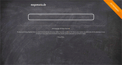 Desktop Screenshot of megamario.de